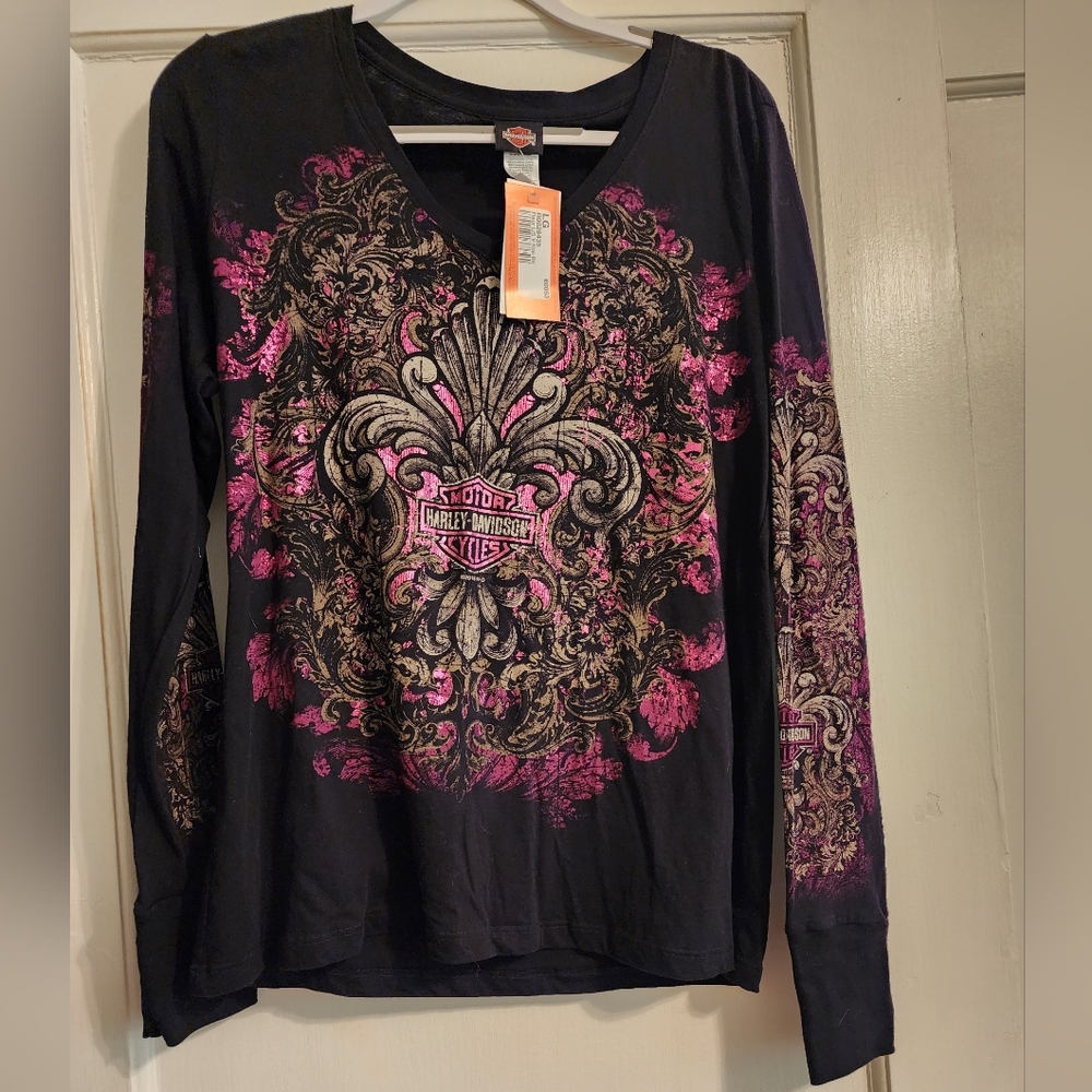 Harley Davison Long Sleeve Shirt